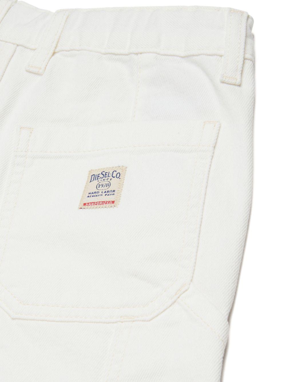 Denim shorts with utility pockets J02535 KXBRZK141 DIESEL KIDS 