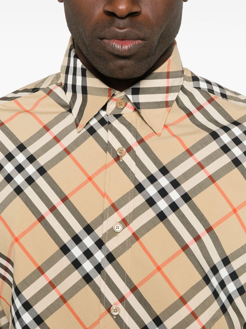 IP-check shirt<BR/><BR/><BR/> 8106165 B9368 BURBERRY 