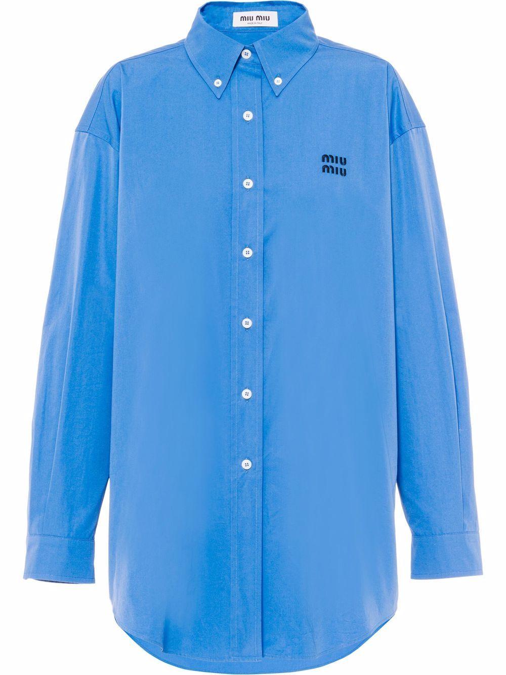 Poplin shirt MK162610RG S-OOOF0237 MIU MIU 