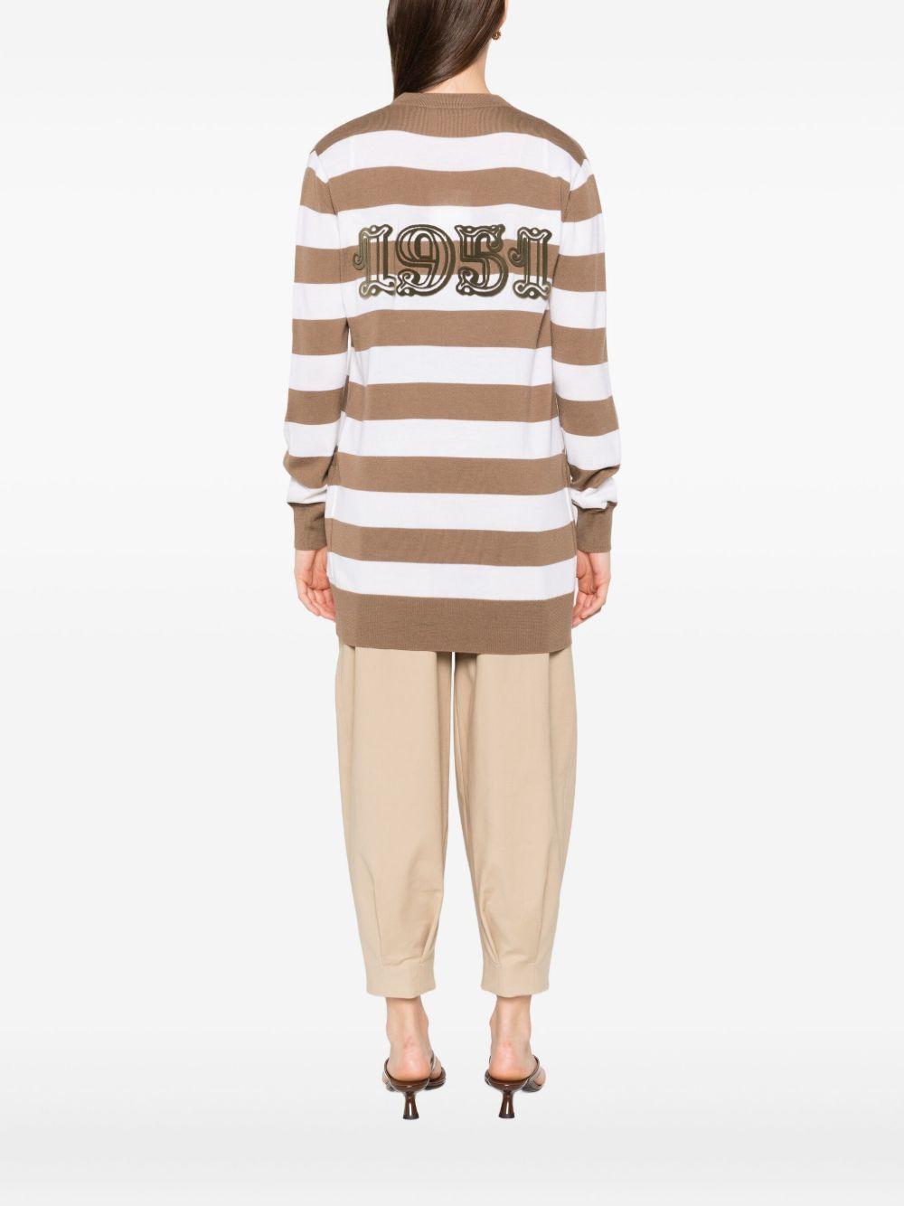 White brown Fiemme cardigan 2521346031 FIEMME009 MAX MARA 
