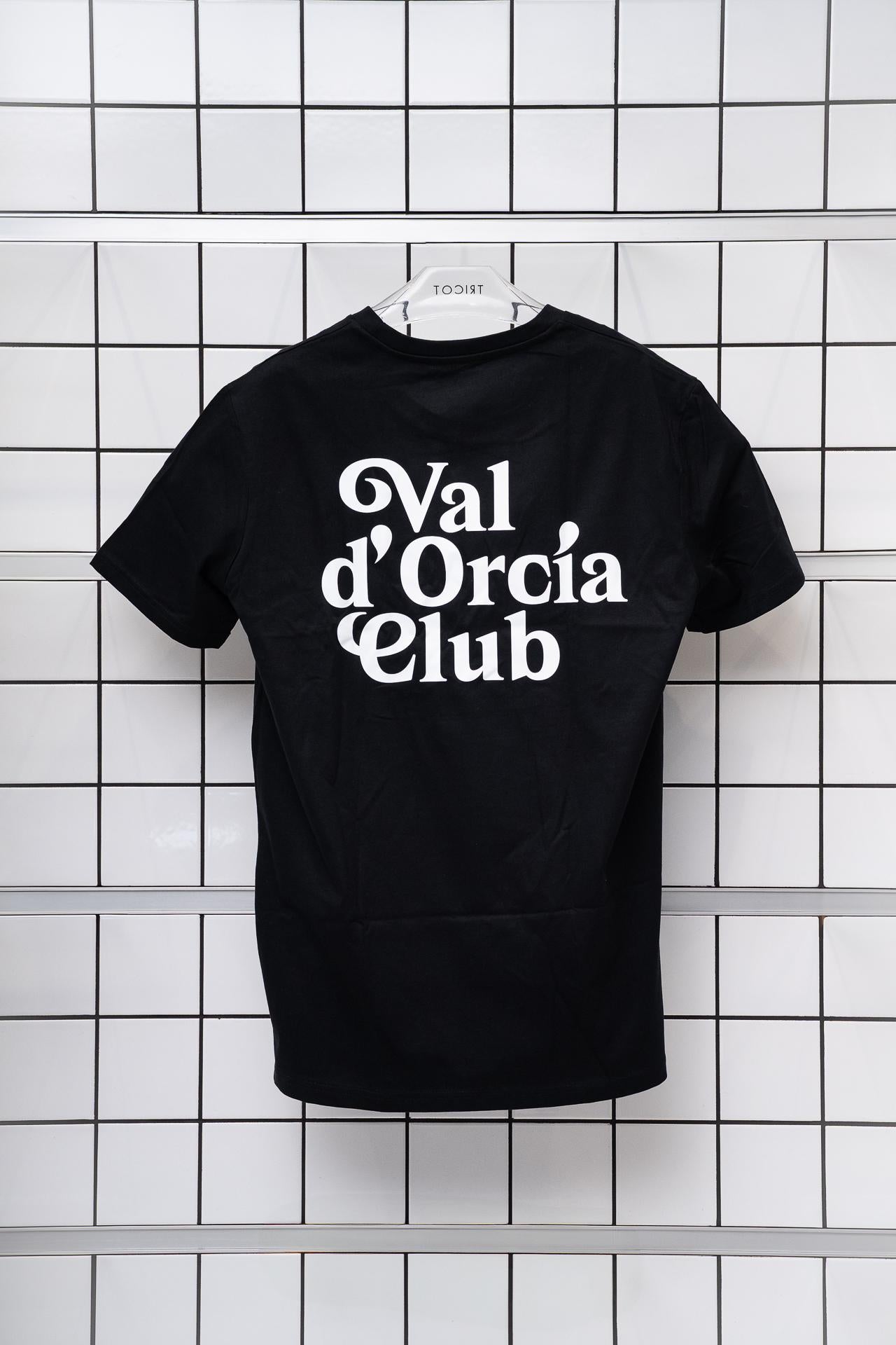 Val d'Orcia Club T-shirt T-SHIRT BLACK VAL D'ORCIA CLUB 