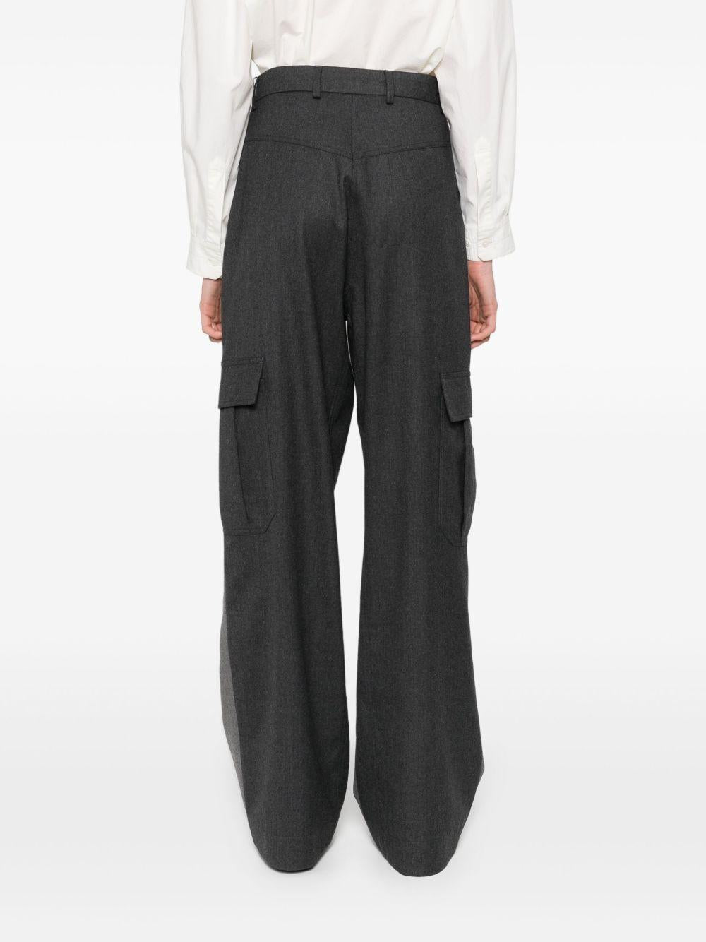 Fluid Cargo Trousers with Panels 640284 3CU7031230 STELLA McCARTNEY 