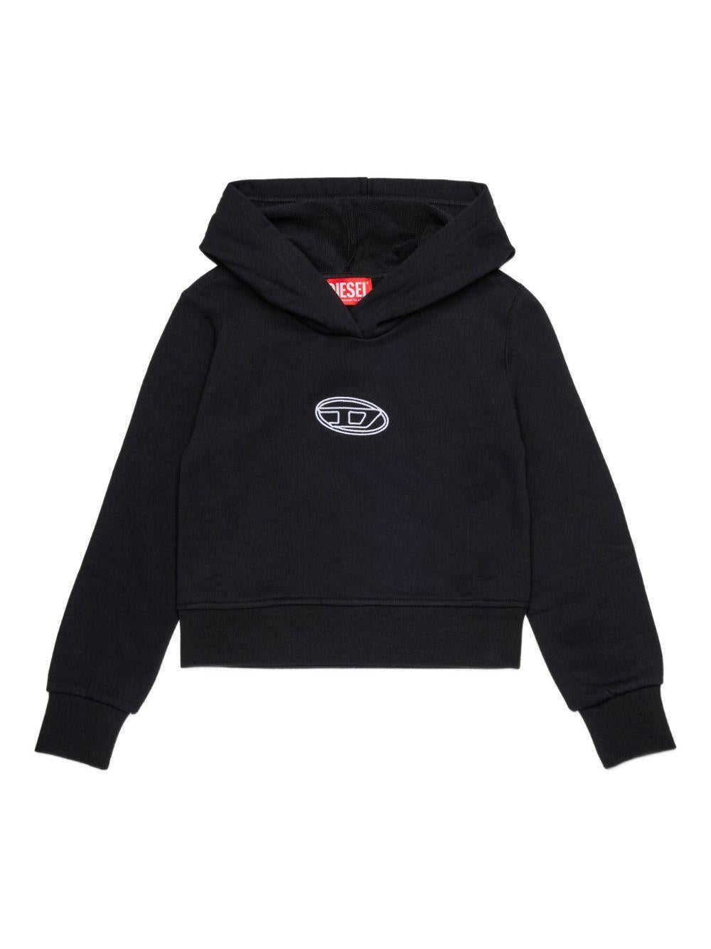 Girl's hoodie with long sleeves J02416 KYAX3K900 DIESEL KID 