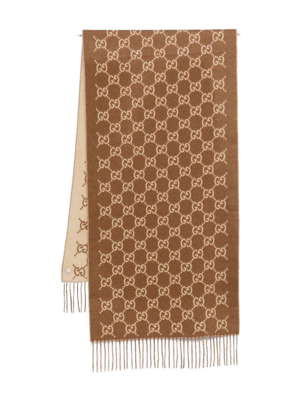 GG cashmere scarf 812317 3GAC02379 GUCCI 