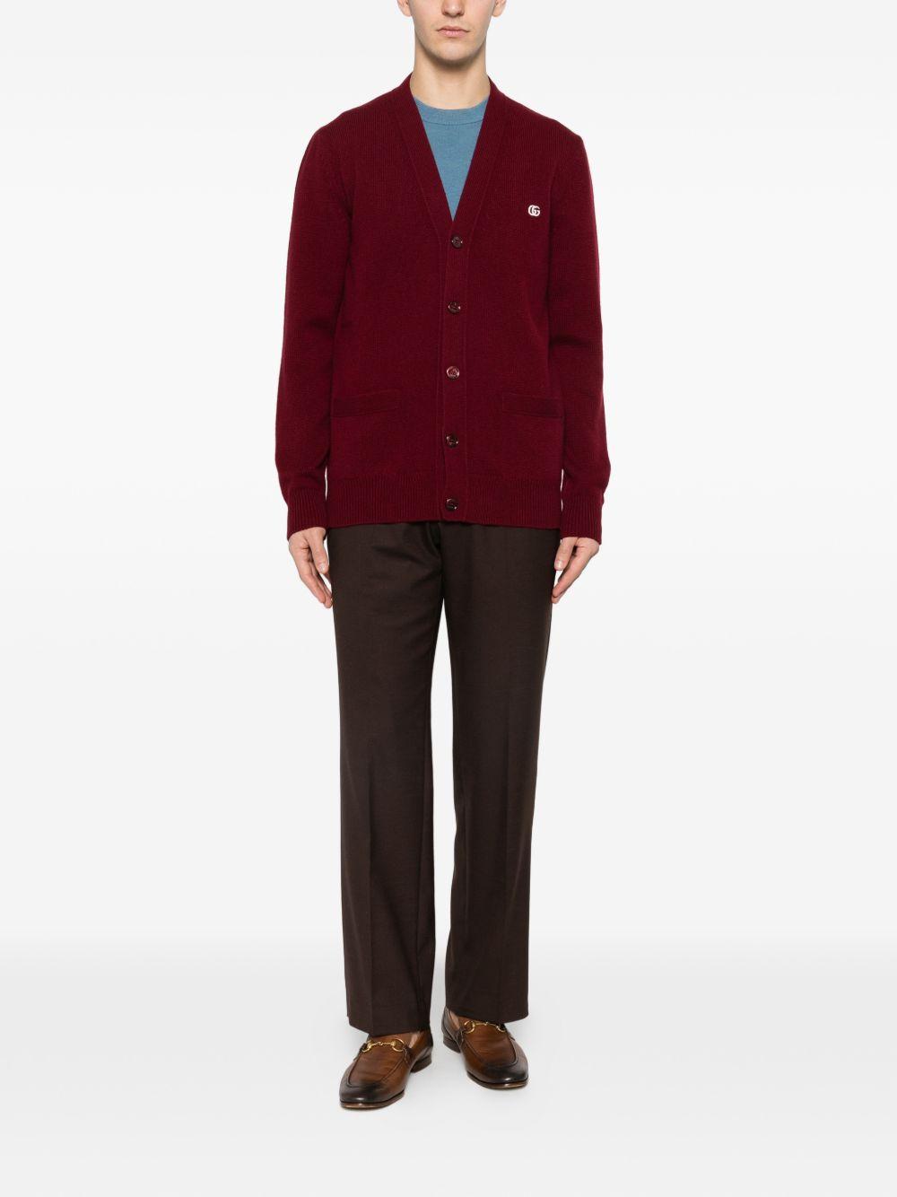 Wool cashmere cardigan with embroidery 815009 XKFAU6013 GUCCI 