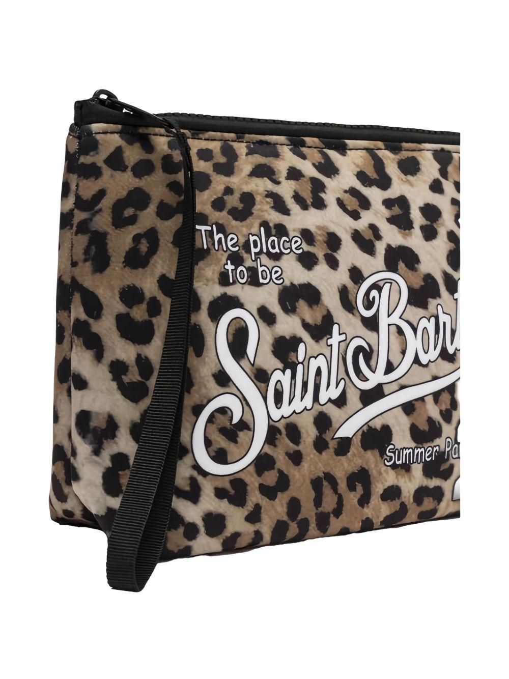 Aline scuba clutch with animal print ALINE 01359HCLASSIC LEO 11 MC2 SAINT BARTH 