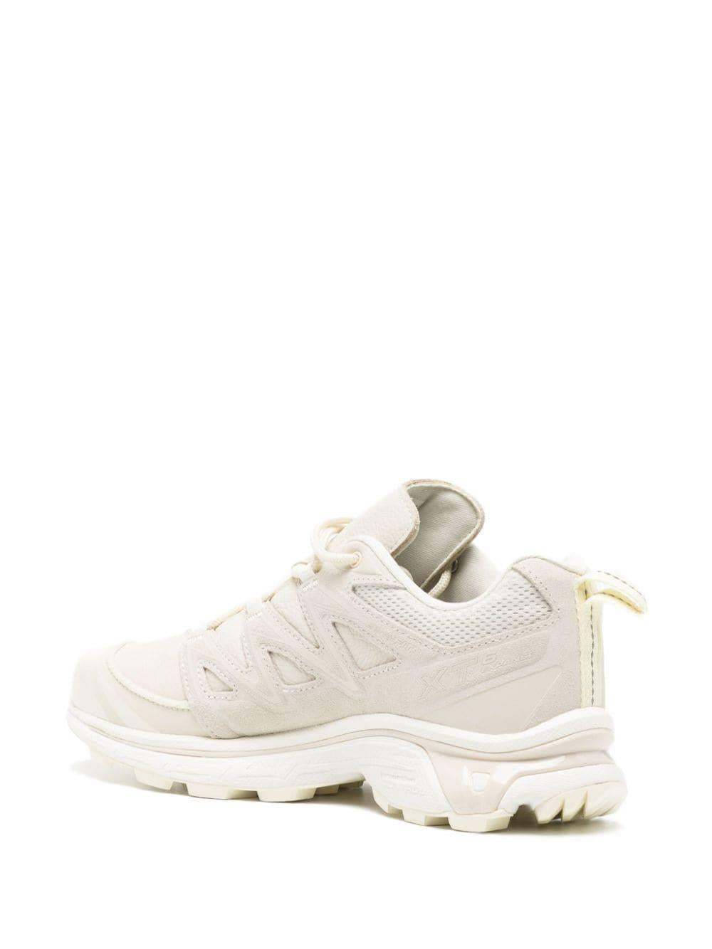Beige pannelled design sneakers L47294800 ICE/ALMOND MILK/ YELLOW SALOMON 