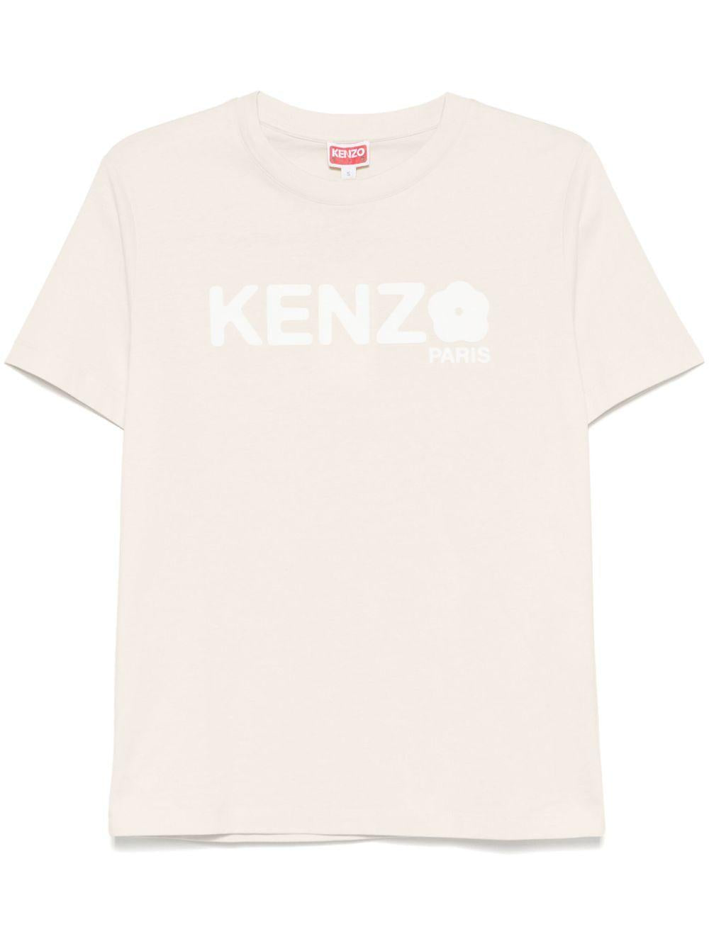 Gots Boke Flower T-shirt<BR/><BR/><BR/><BR/><BR/><BR/> FF52TS1574SO 04 KENZO 