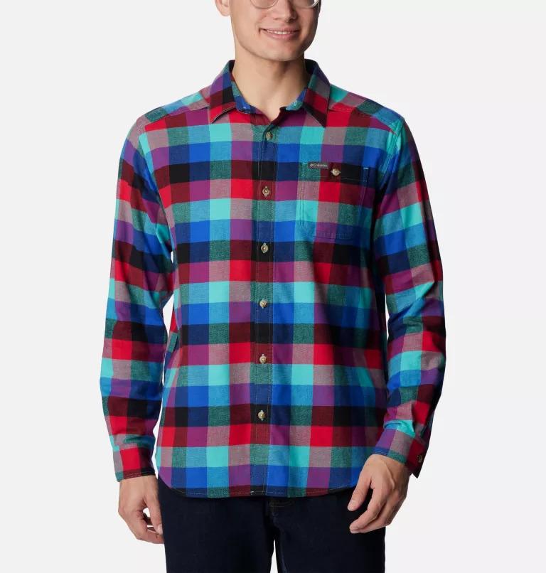 Cornell Woods Flannel Shirt 1617951 454 COLUMBIA 