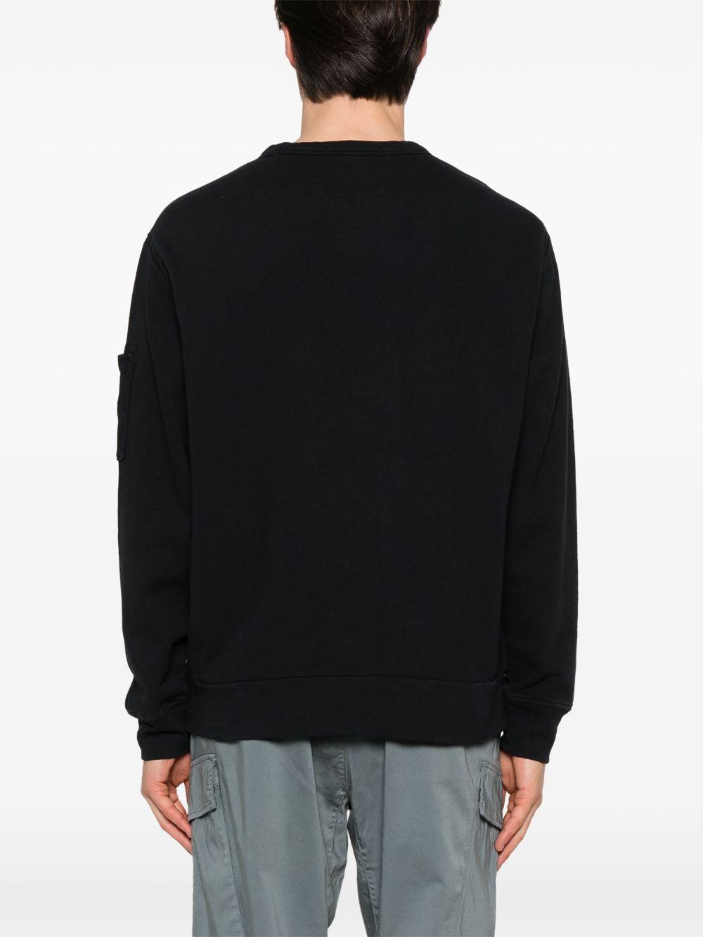 Lens-detailed sweatshirt<BR/><BR/><BR/> 18CMSS266A 110337O888 C.P. COMPANY 