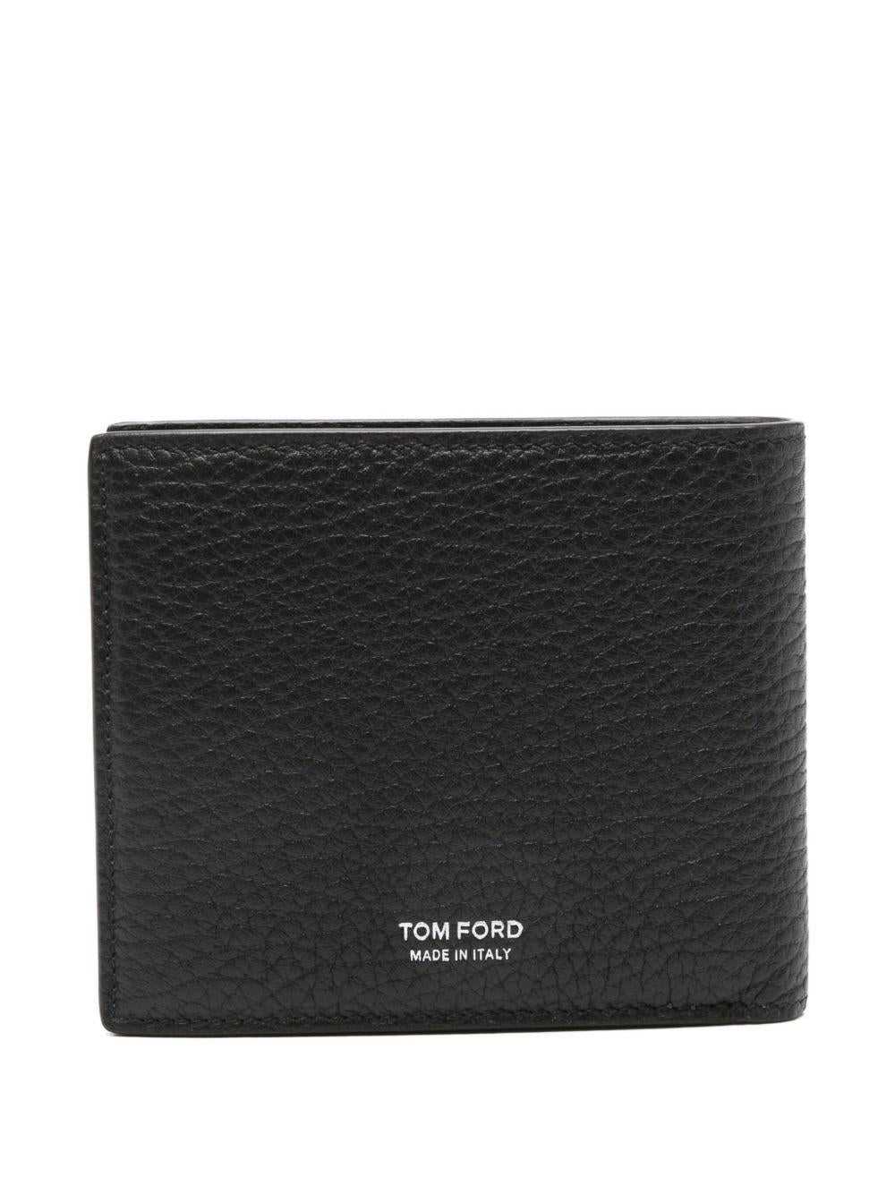 PRINTED DEER LEATHER ELONGATED T LINE CLASSIC BIFOLD WALLET YH410 LCL499S1N001 TOM FORD 