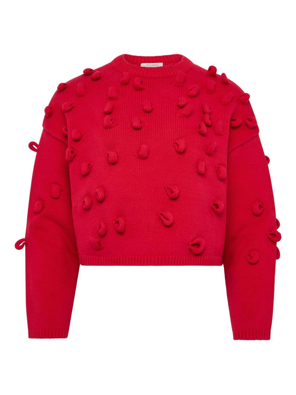 CROPPED LOOP JUMPER KW1446 YN0417445 JW ANDERSON 