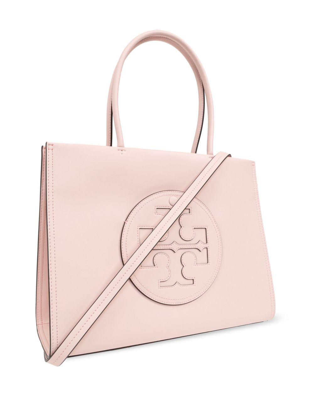 Small Ella logo-appliqué tote bag<BR/><BR/><BR/> 145612 654 TORY BURCH 