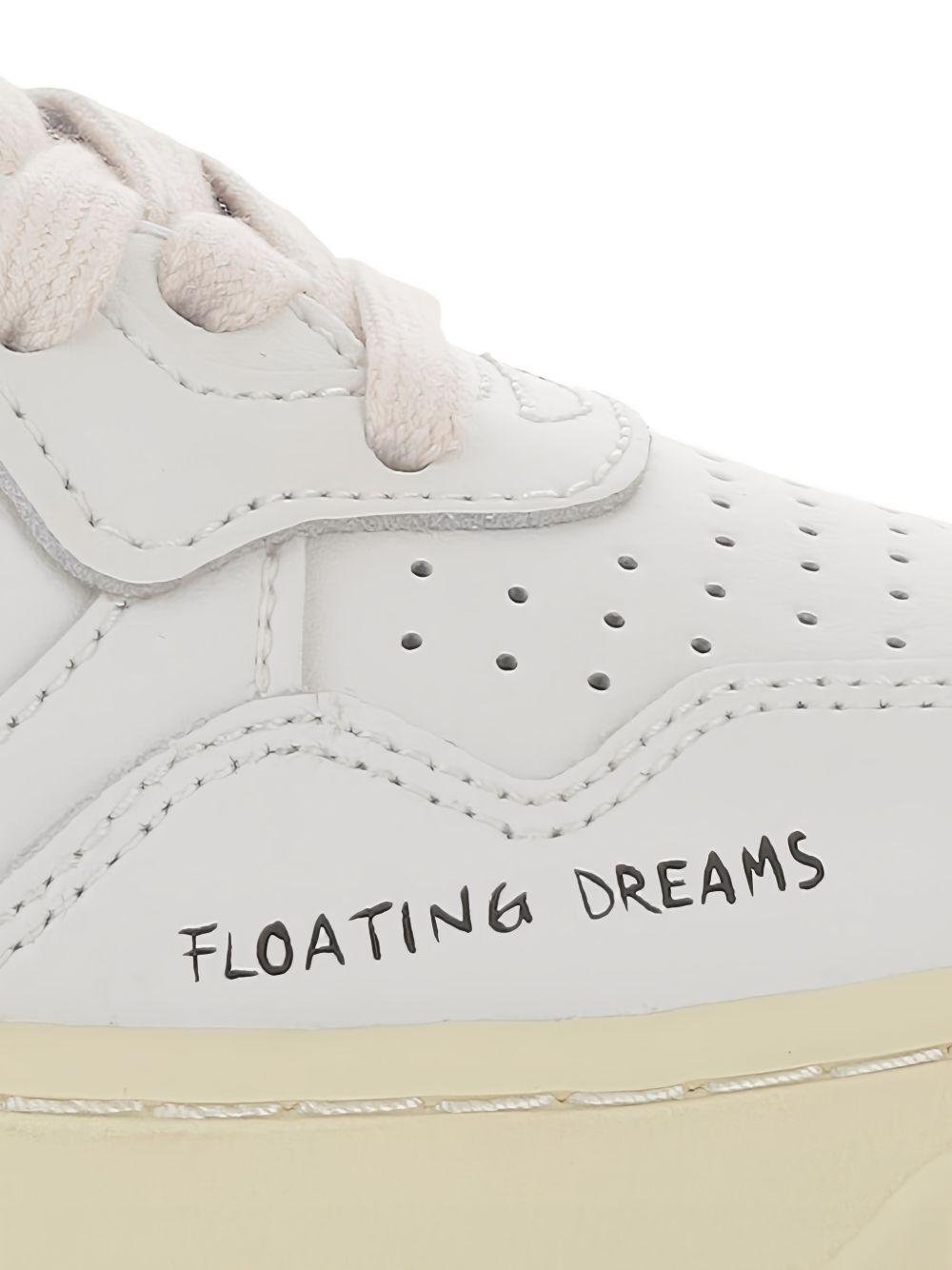 MEDALIST LOW SNEAKERS AULW DL03WHITE/PEACHPINK AUTRY 