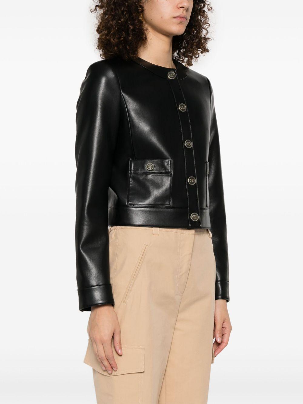 Cropped jacket<BR/><BR/><BR/> 251TP2351 00006 TWINSET 