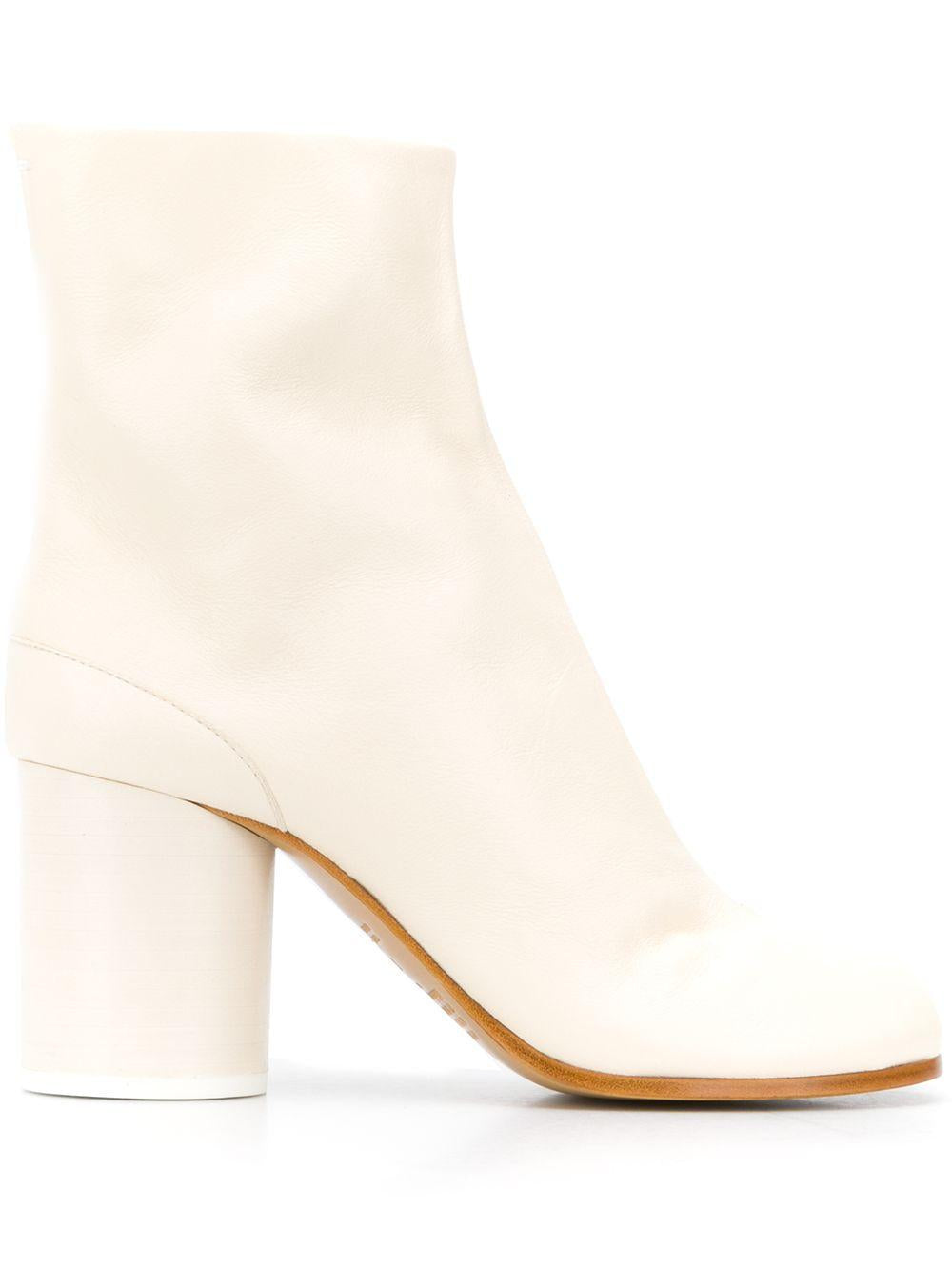 Tabi 80mm leather ankle boots S58WU0260 P3753T8013 MAISON MARGIELA 