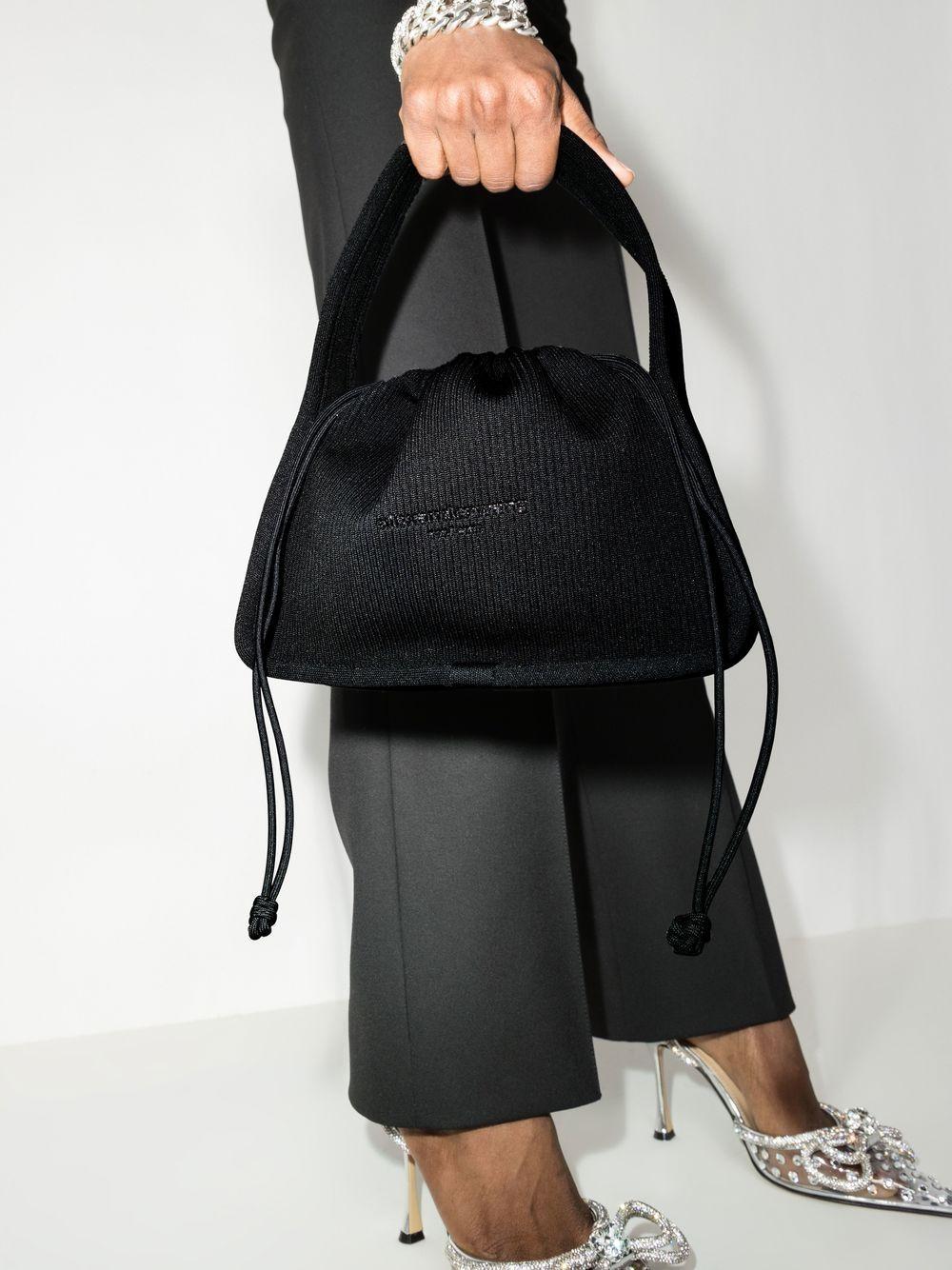 RYAN SMALL RIBBED KNIT BAG 20222K20T 001 ALEXANDER WANG 