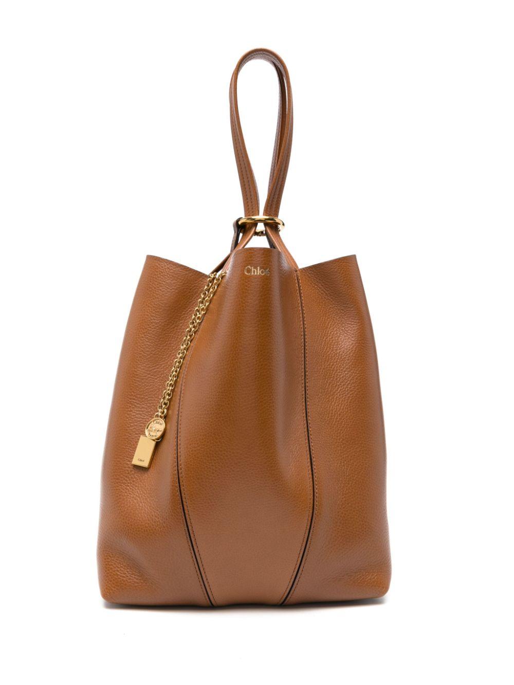 Medium Spin tote bag<BR/><BR/><BR/> CHC25SS811N84 26M CHLOÉ 
