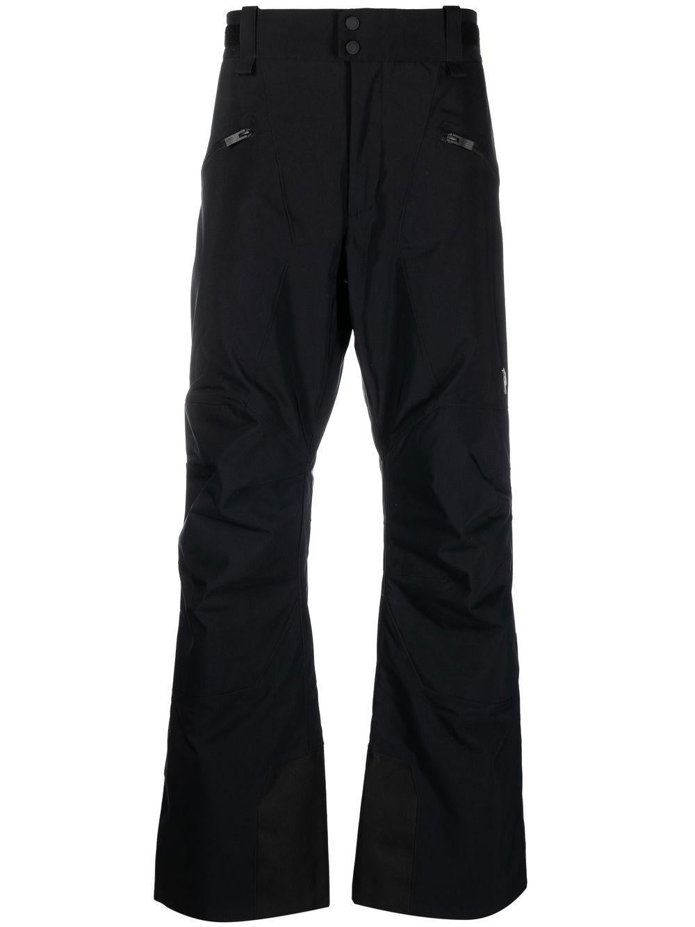 Embroidered-logo straight trousers<BR/><BR/> G78542020 BLACK PEAK PERFORMANCE 