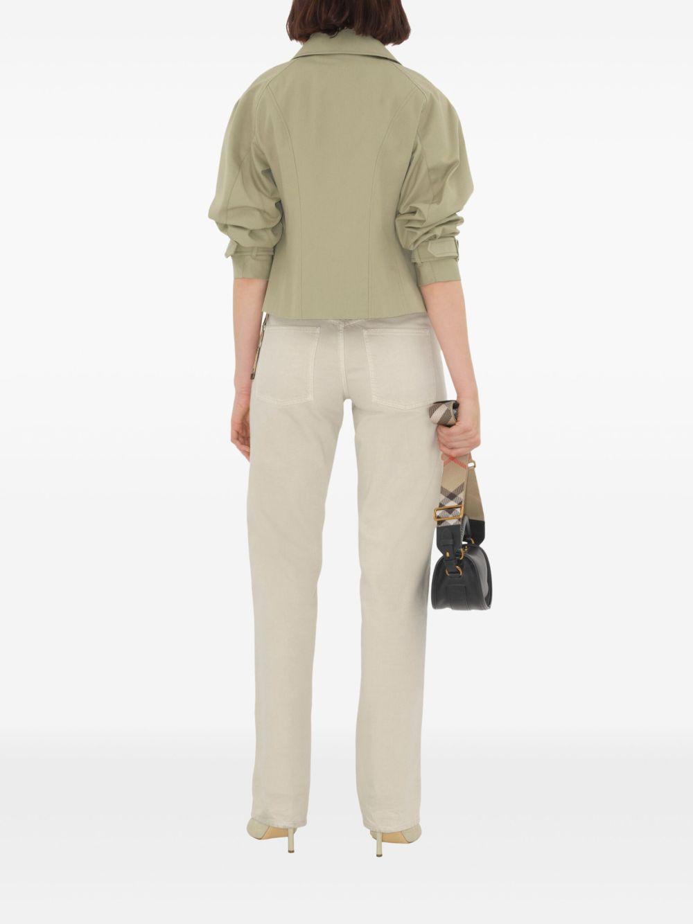 Cotton blend trench jacket 8106341 C2219 BURBERRY 
