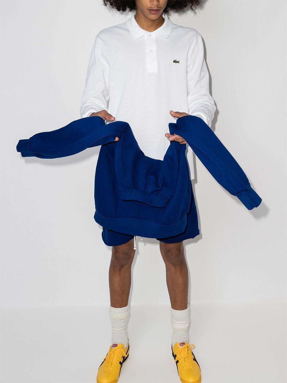Logo-patch long-sleeve polo shirt<BR/><BR/><BR/> L1312 001 LACOSTE 