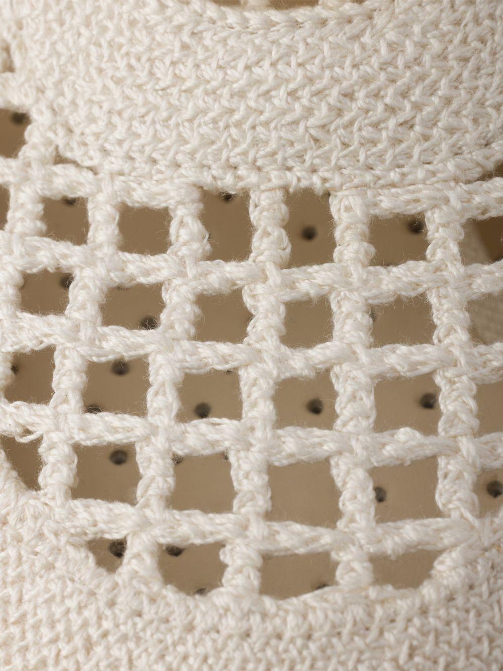 Collapse crochet laced sneakers 1E360O2F46 F-005F0304 PRADA 