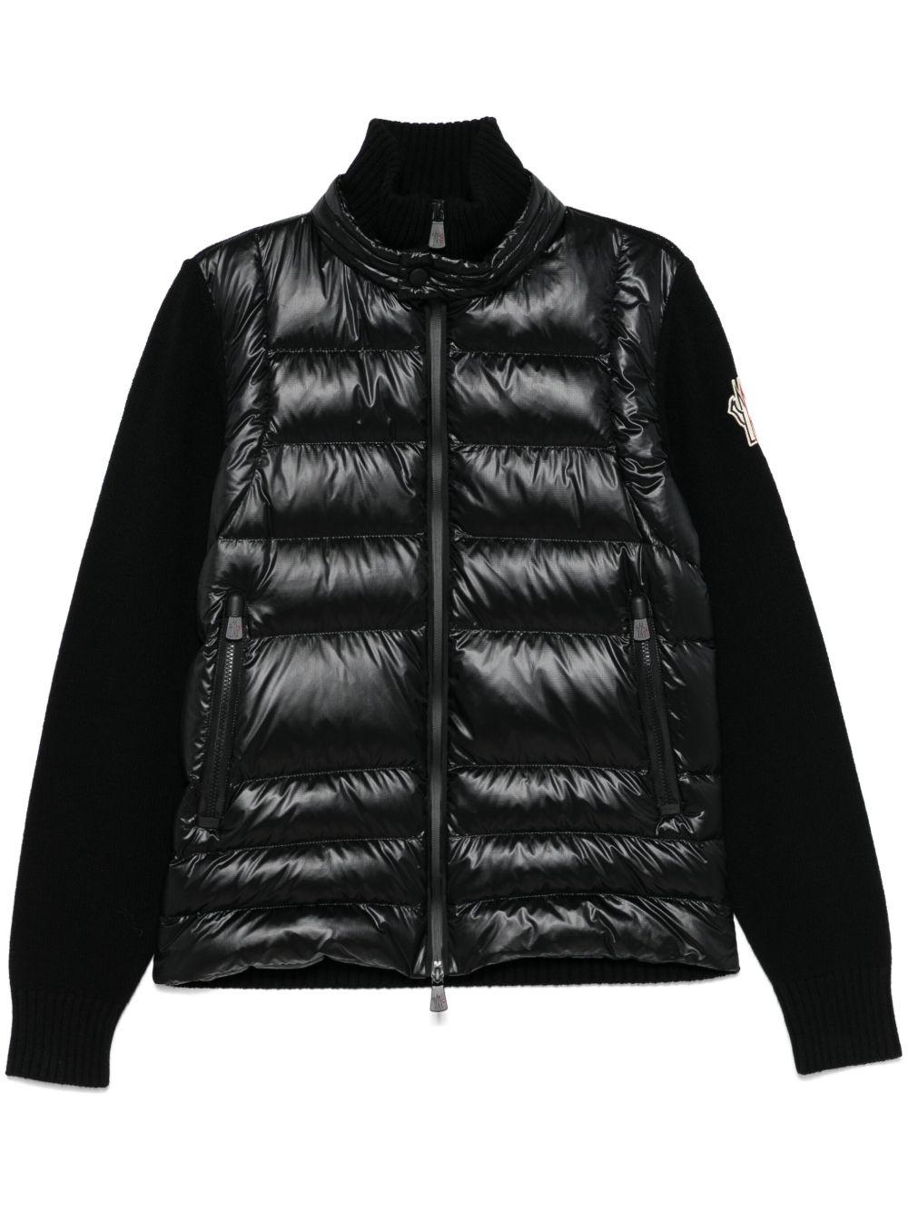 Padded Wool Zip-Up Cardigan K20979B00009 M1122999 MONCLER GRENOBLE 