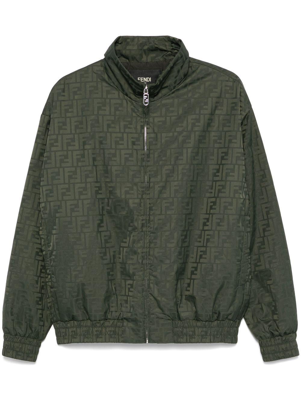 FF padded bomber jacket<BR/><BR/><BR/> FAA951 ATN9F0GZ4 FENDI 