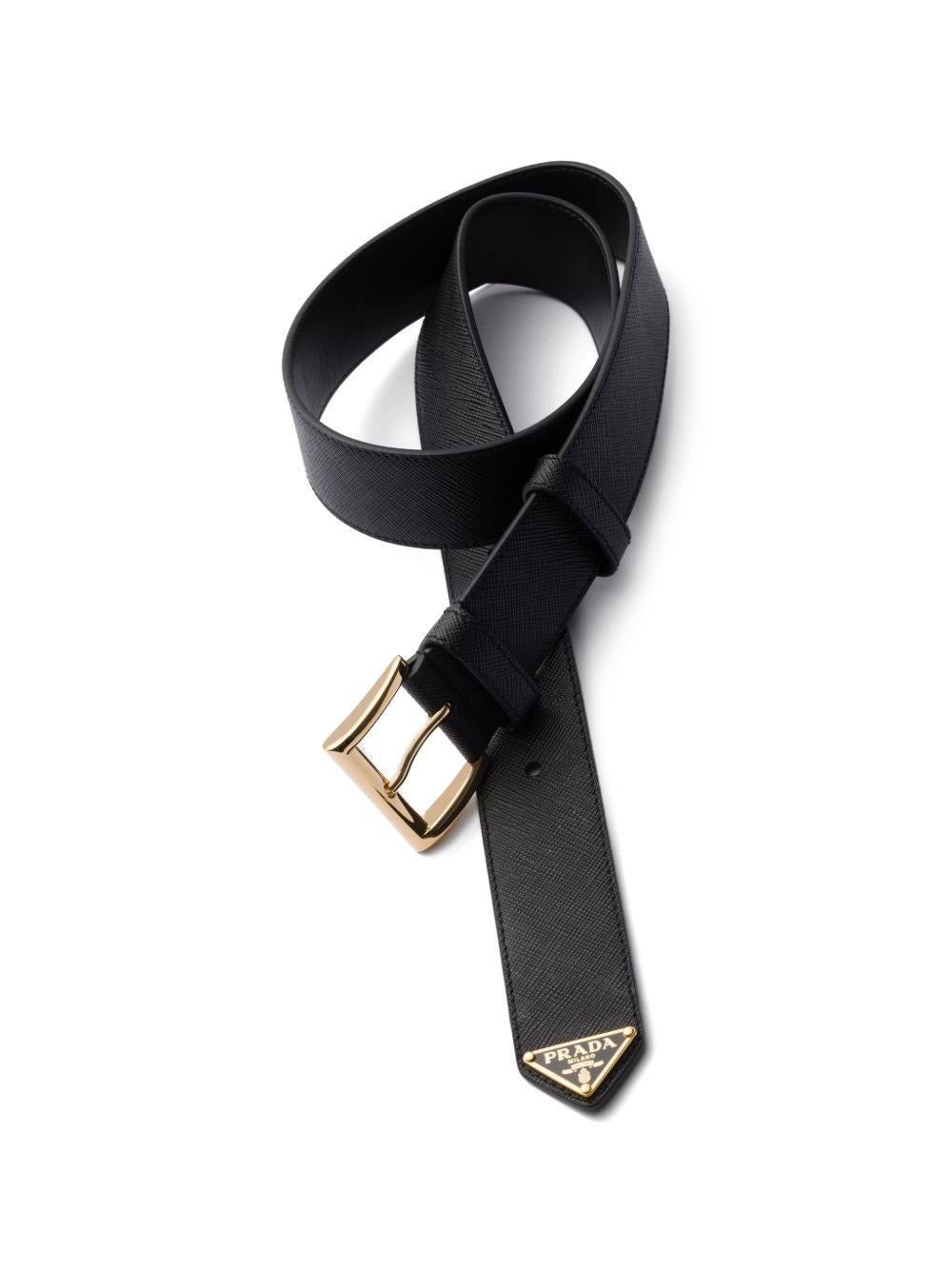 Saffiano leather belt 1CC545053 F0002 PRADA 