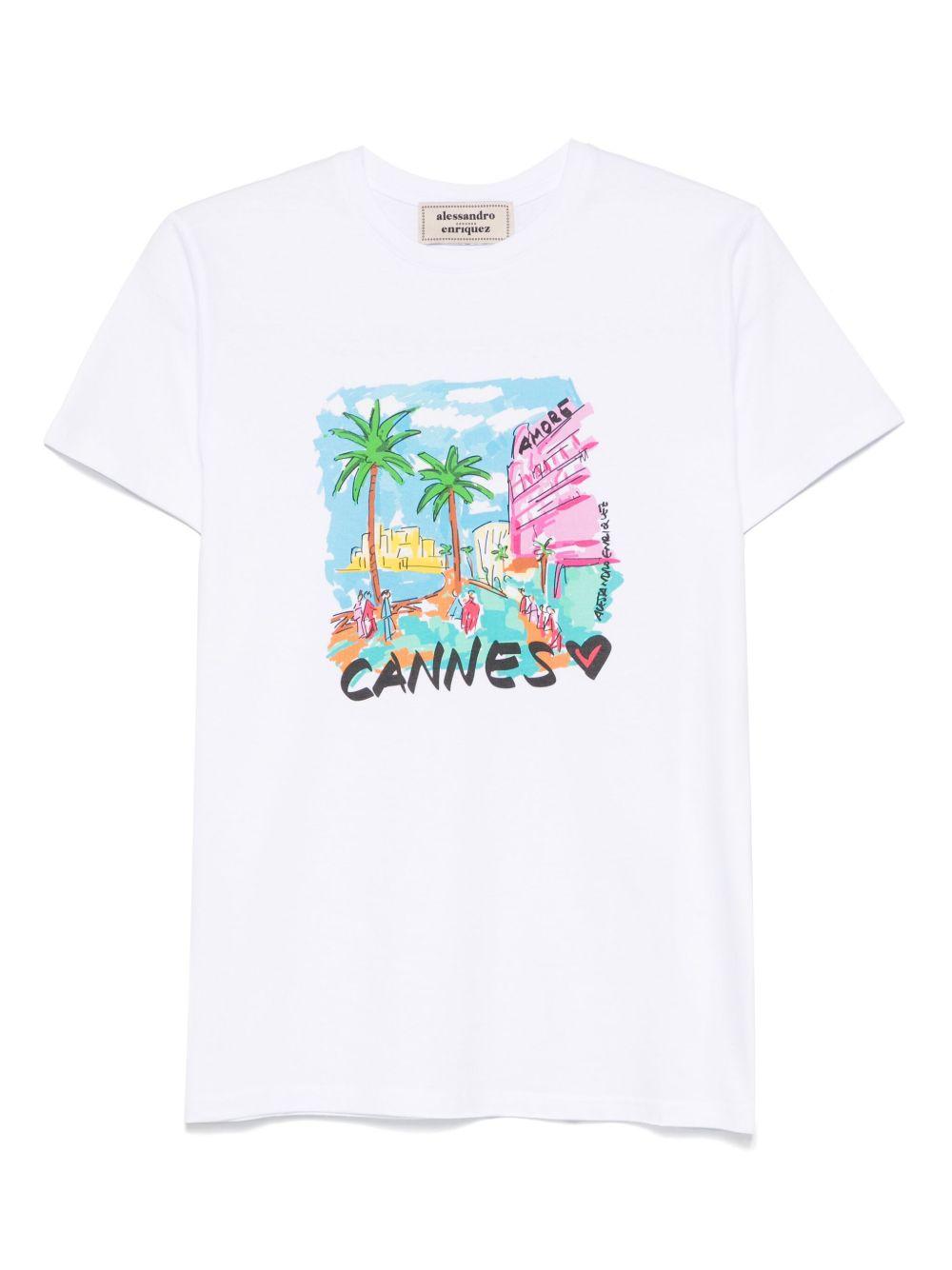 "Cannes" T-shirt AE-S102-CO 000CAN ALESSANDRO ENRIQUEZ 