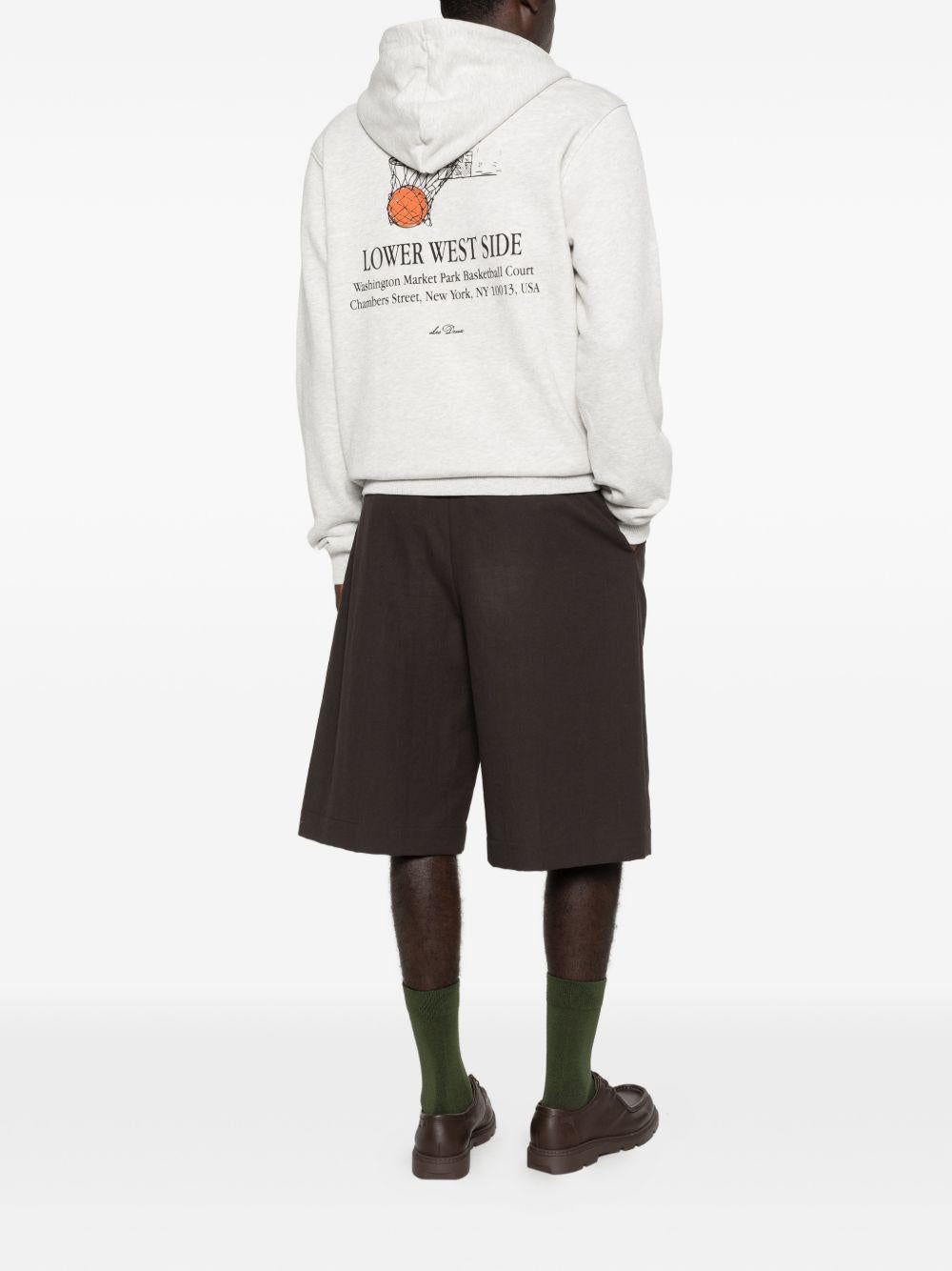 Logo hoodie 1000400 230 LES DEUX 