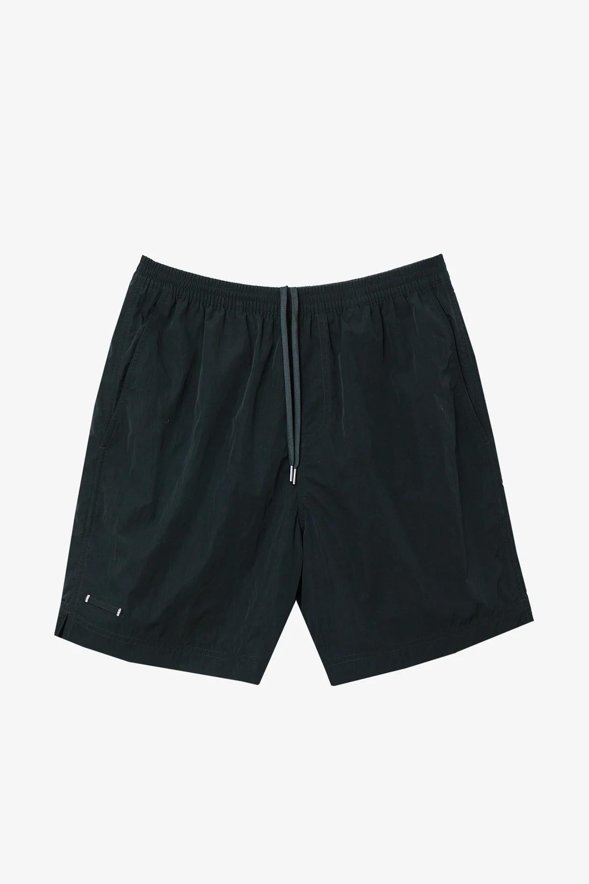 Jet black classic swim shorts NEAT STEVE JET BLACK TRUE TRIBE 