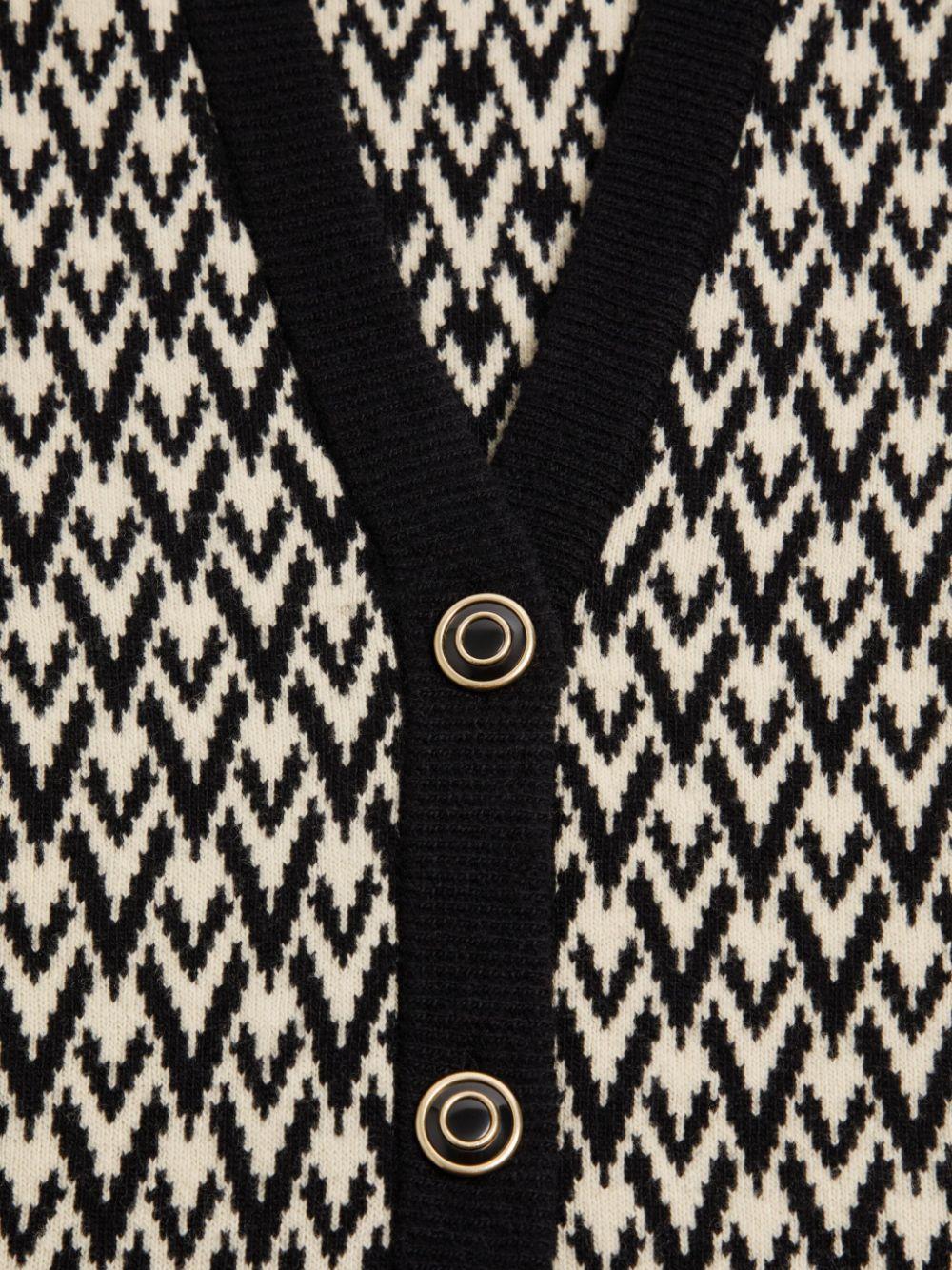 Jaquard cardigan 6B3KA09A929 REX VALENTINO GARAVANI 