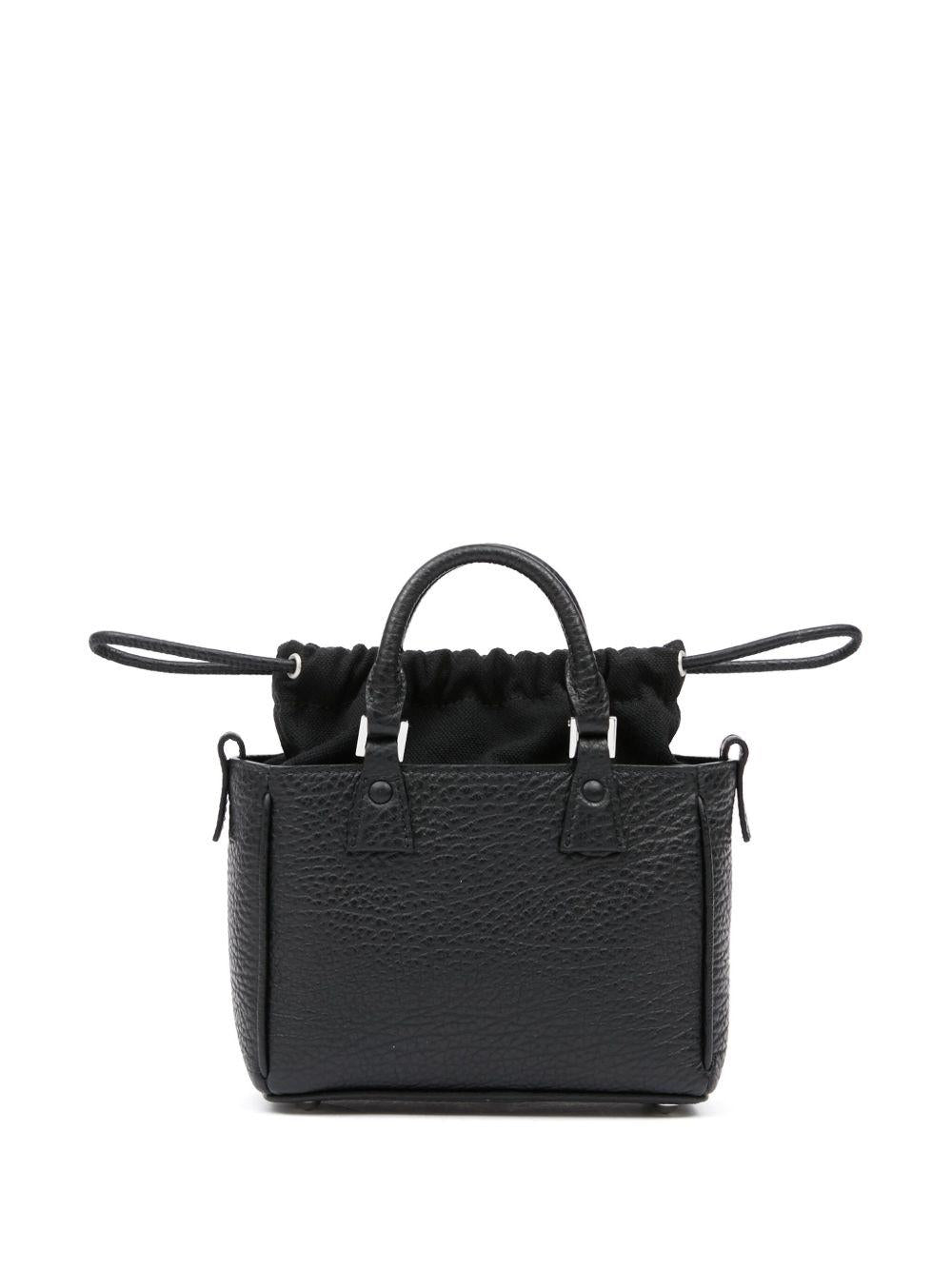 5AC Horizontal leather tote bag<BR/><BR/> SB1WG0046 P4348T8013 MAISON MARGIELA 