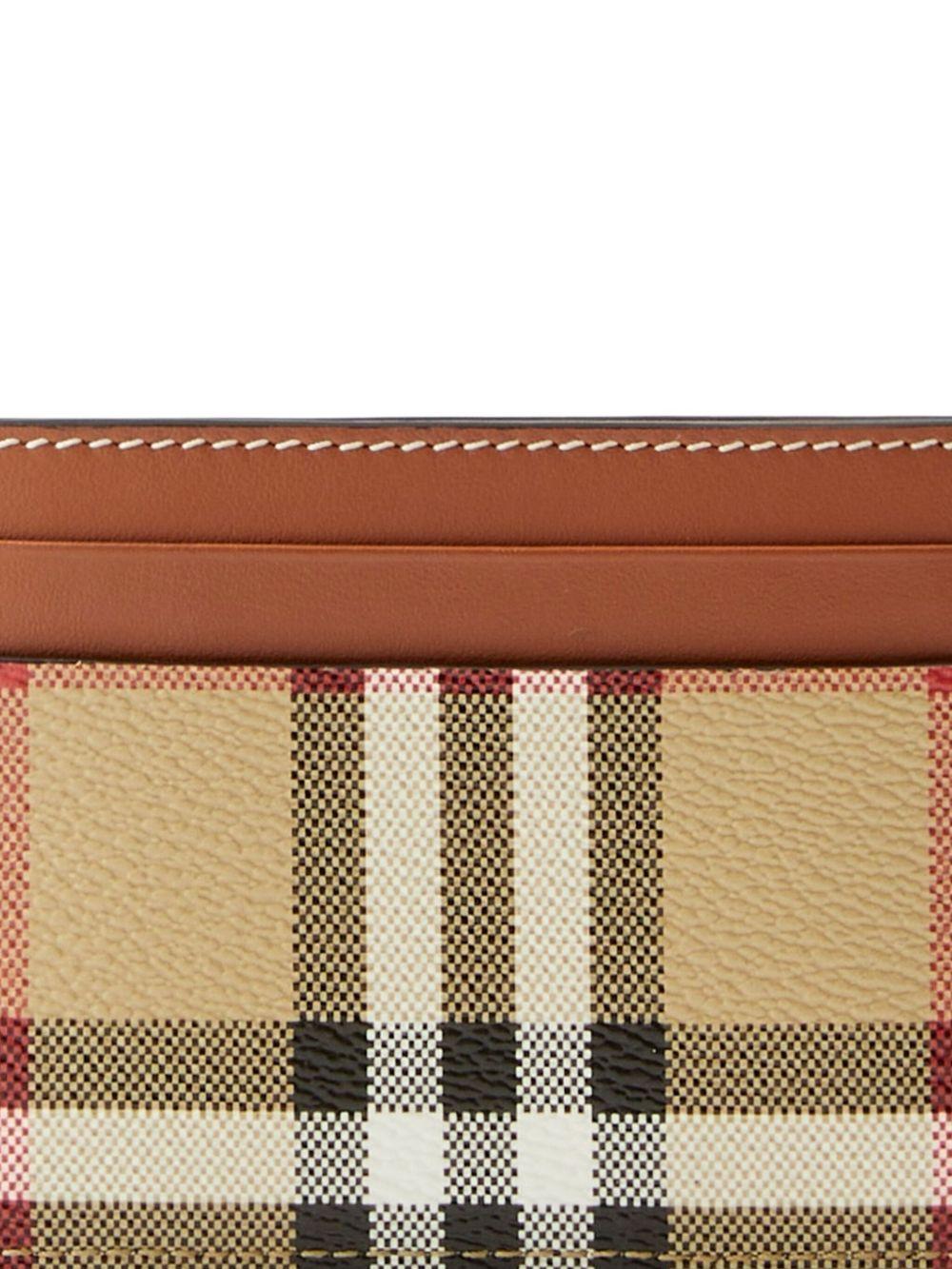 vintage check cardholder 8109801 A9534 BURBERRY 