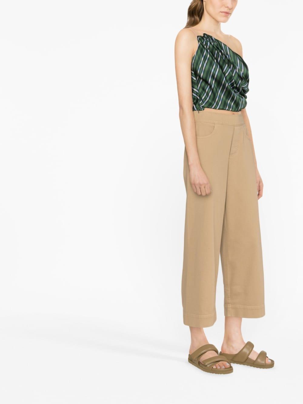Cropped wide-leg trousers S3SY30 V58-0NOCCIOLA SEMICOUTURE 