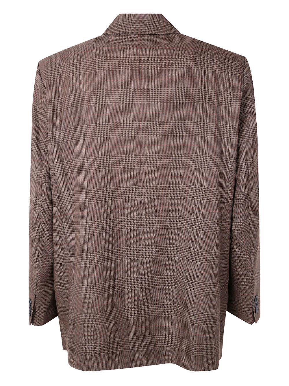 James Houndstooth Check Blazer 1000590 826 LES DEUX 