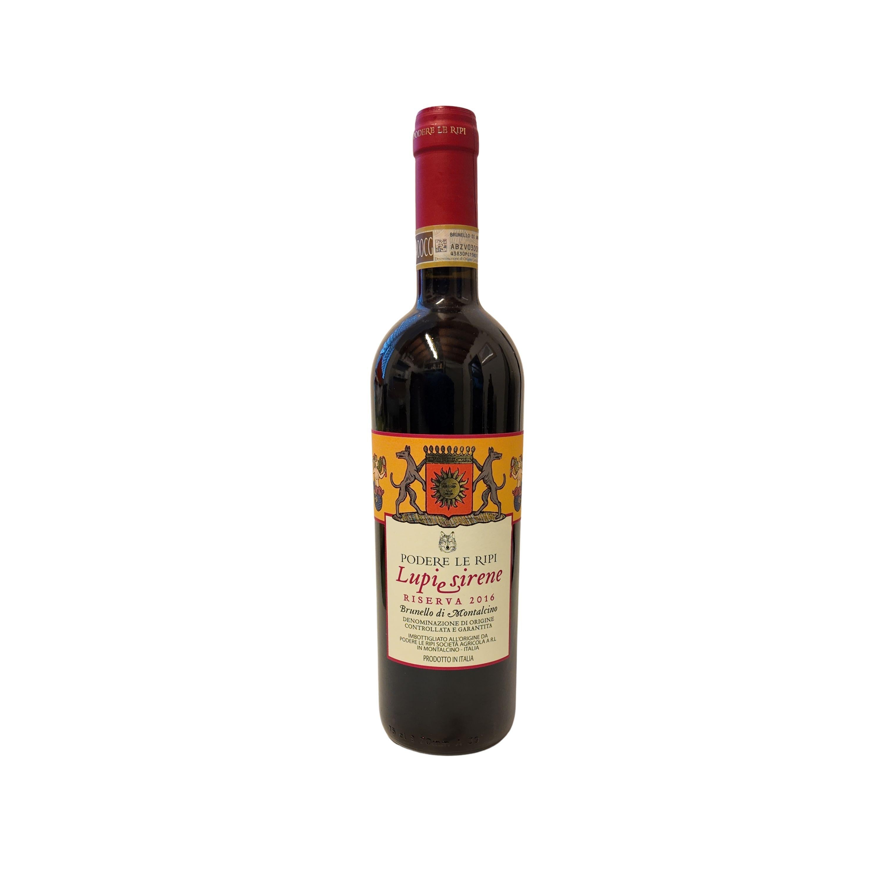 Brunello di Montalcino 2016 Lupi e Sirene Riserva Podere Le Ripi Brunello di Montalcino 2016 3 Brunello di Montalcino 
