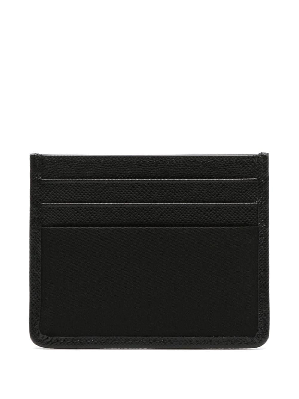 Triangle-logo card holder<BR/><BR/> 1MC025 2DMIF0002 PRADA 