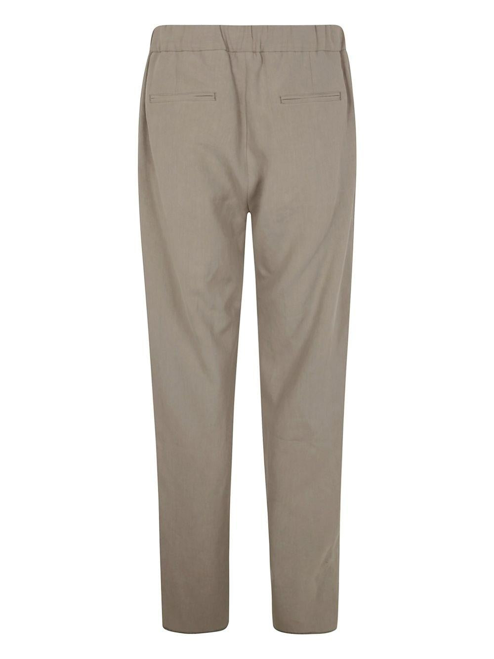 LINEN-CANVAS TROUSERS GM001625 TE10954U6167 GIORGIO ARMANI 