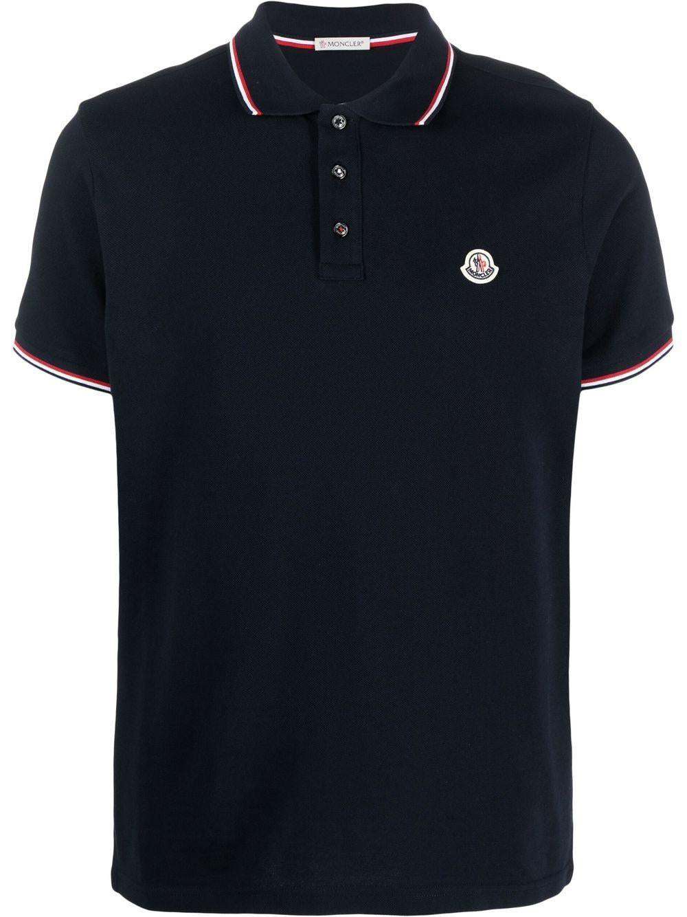 Polo Shirt Blue K20918A70300 8455677X MONCLER 