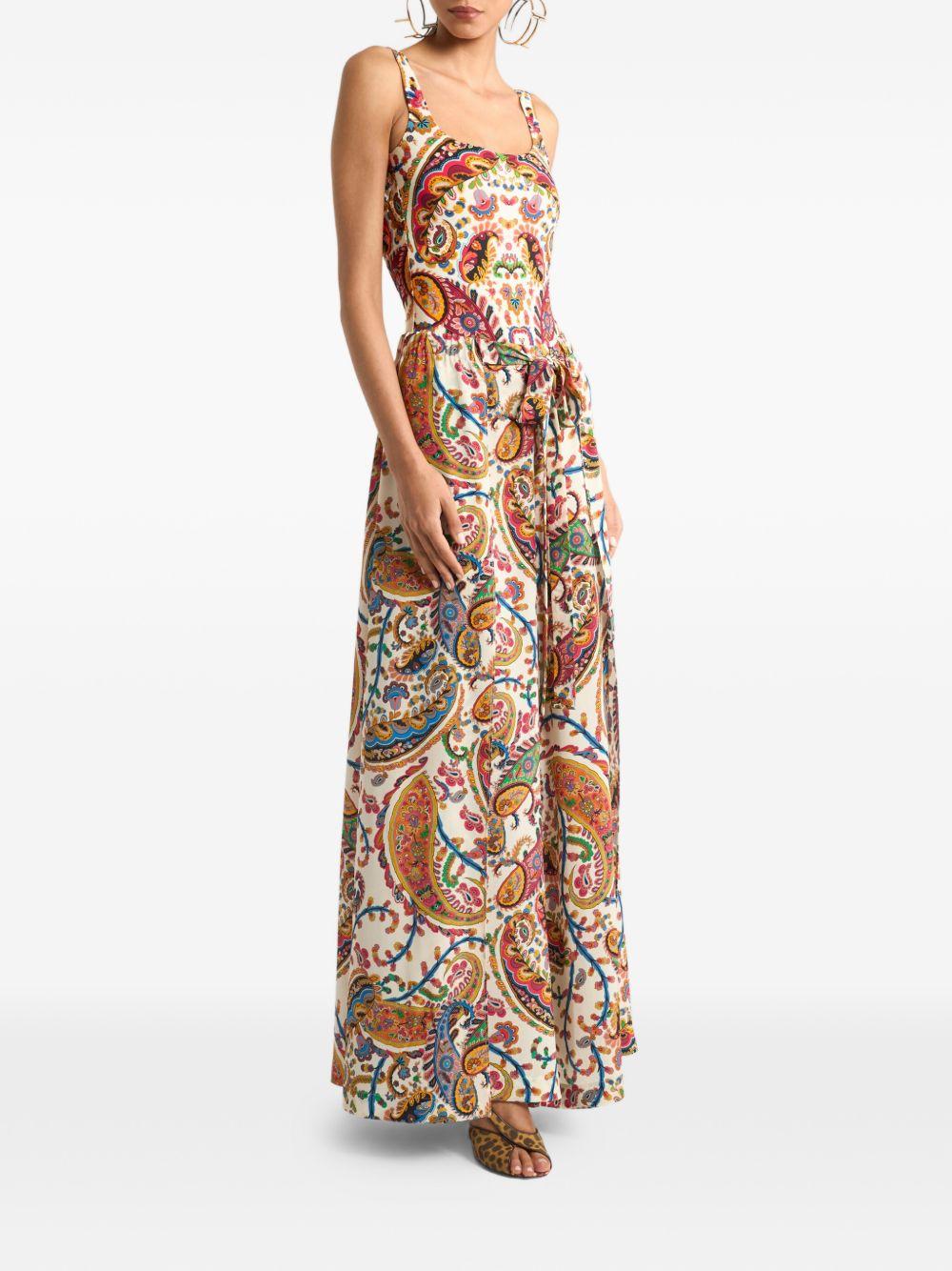 PALAZZO TROUSERS WITH BELT AND FLORAL PAISLEY PATTERN WRPA0013 AKF33X0801 ETRO 