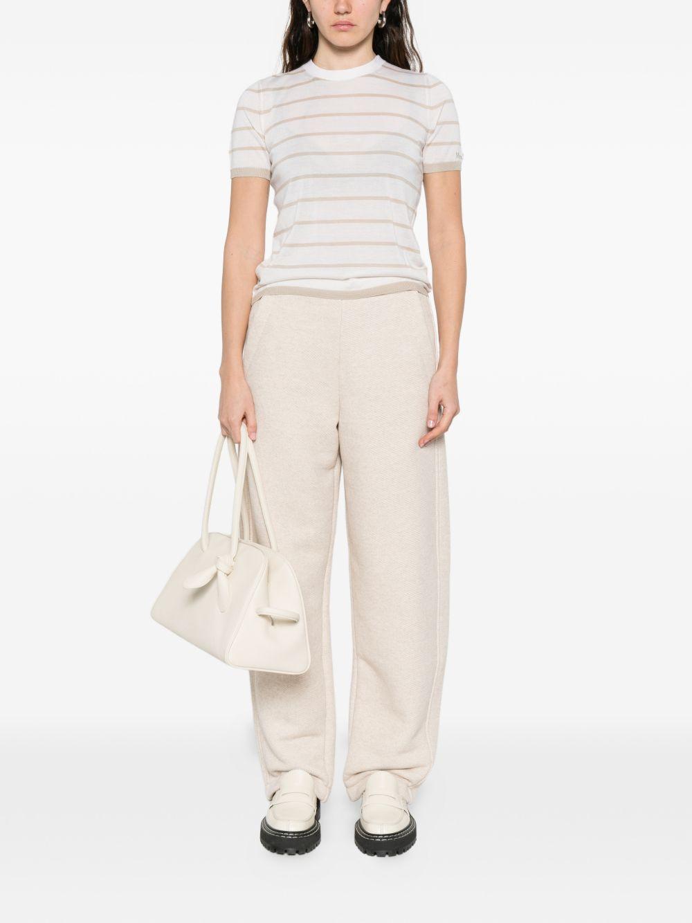 Cotton fleece trousers 2611781038 MXPDENTE002 MAX MARA PURE 