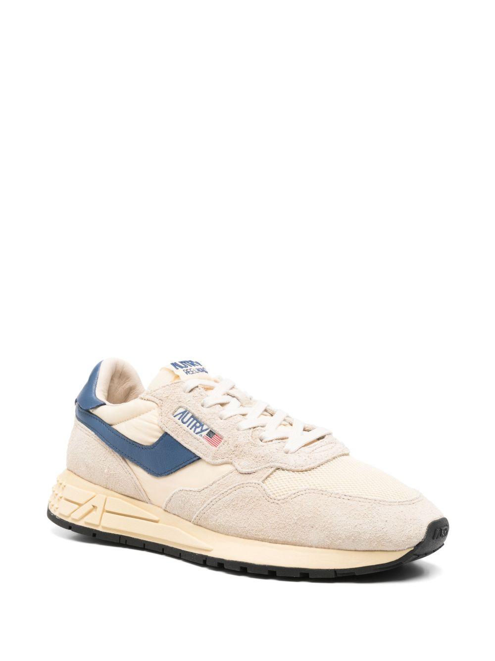 REELWIND LOW SNEAKERS WWLM UT27ECRU/ENSIGN BLUE AUTRY 