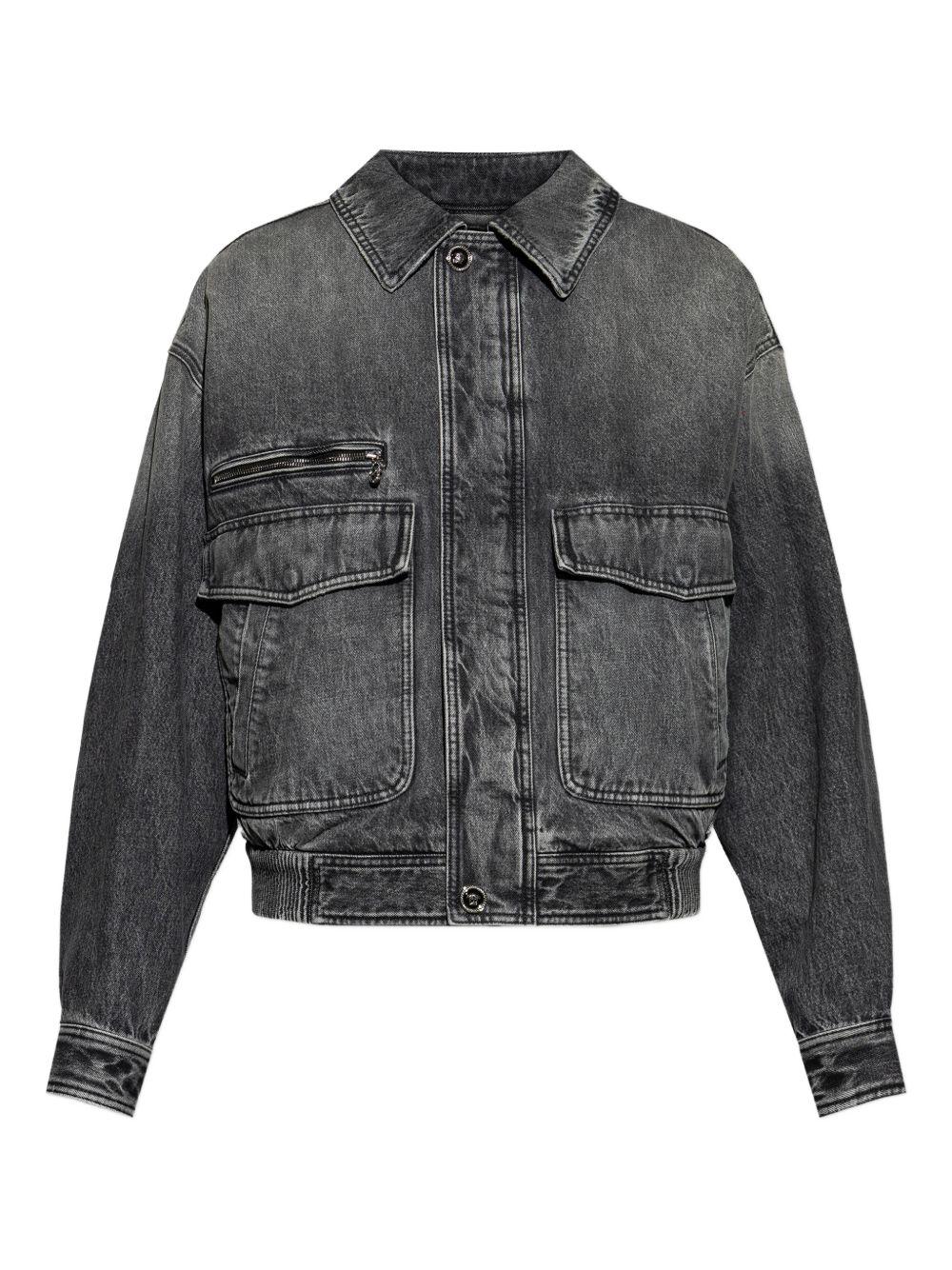 Denim Blouson 1021754 1A160531D980 VERSACE 