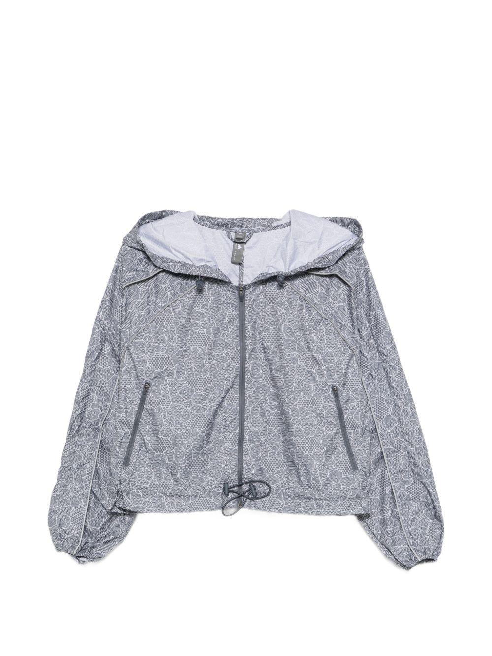Adidas x Stella McCartney collection<BR/>Floral print K-way KB4640 LGSOGR/ONIX ADIDAS x Stella McCartney 