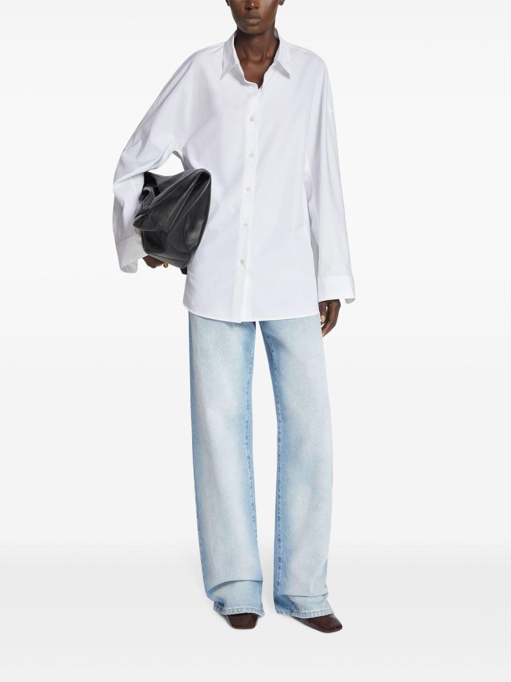 Cotton button-up shirt<BR/><BR/> 010701 90201 DRIES VAN NOTEN 