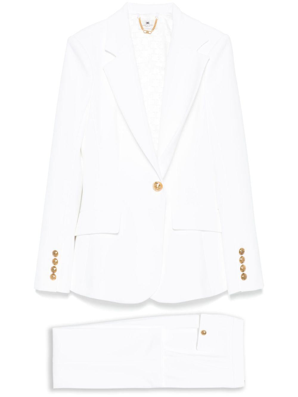 single-breasted trouser suit<BR/><BR/><BR/> TP00151E2 360 ELISABETTA FRANCHI 