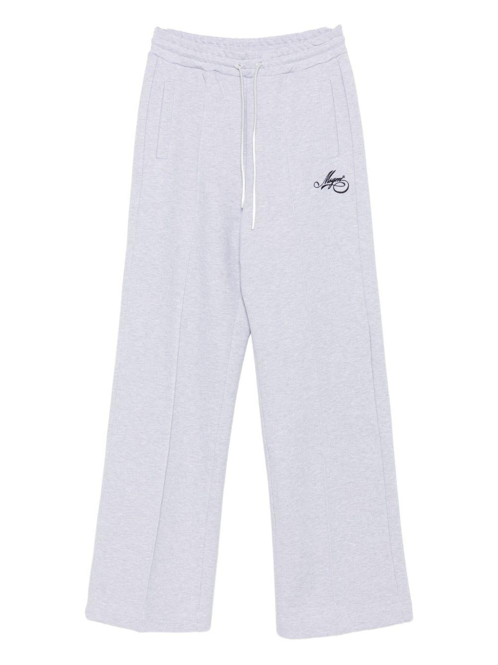 Wide leg logo trousers 3941MDP71 25779395 MSGM 