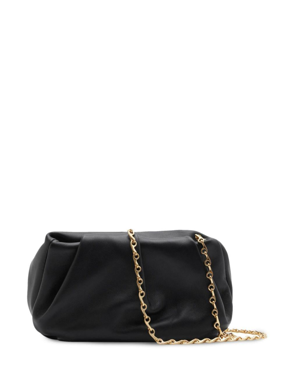 Rose leather clutch bag<BR/><BR/><BR/> 8079187 A1189 BURBERRY 